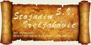 Stojadin Vreljaković vizit kartica